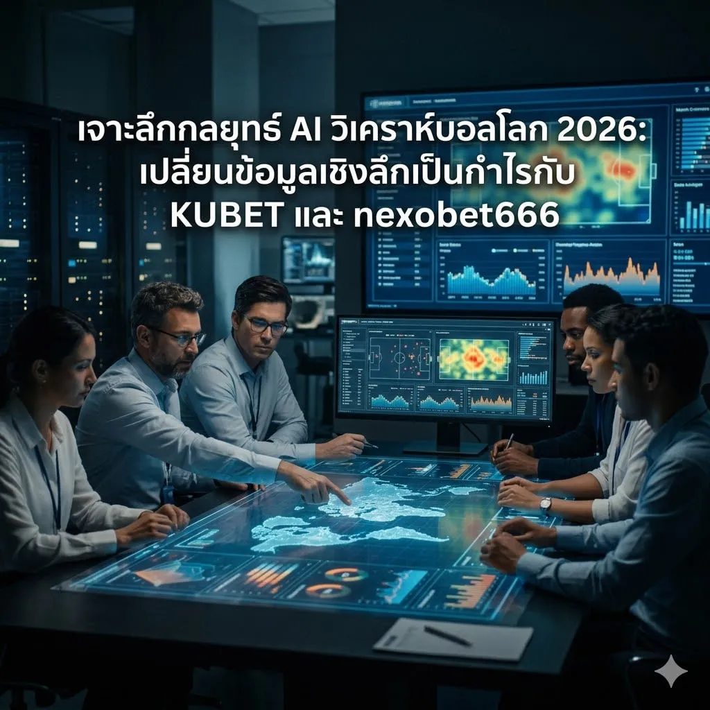 เจาะลึกกลยุทธ์ AI วิเคราะห์บอลโลก 2026: เปลี่ยนข้อมูลเชิงลึกเป็นกำไรกับ KUBET และ nexobet666