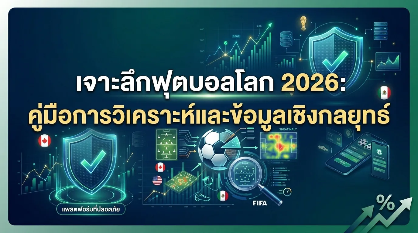 เจาะลึกฟุตบอลโลก 2026: คู่มือการวิเคราะห์และข้อมูลเชิงกลยุทธ์